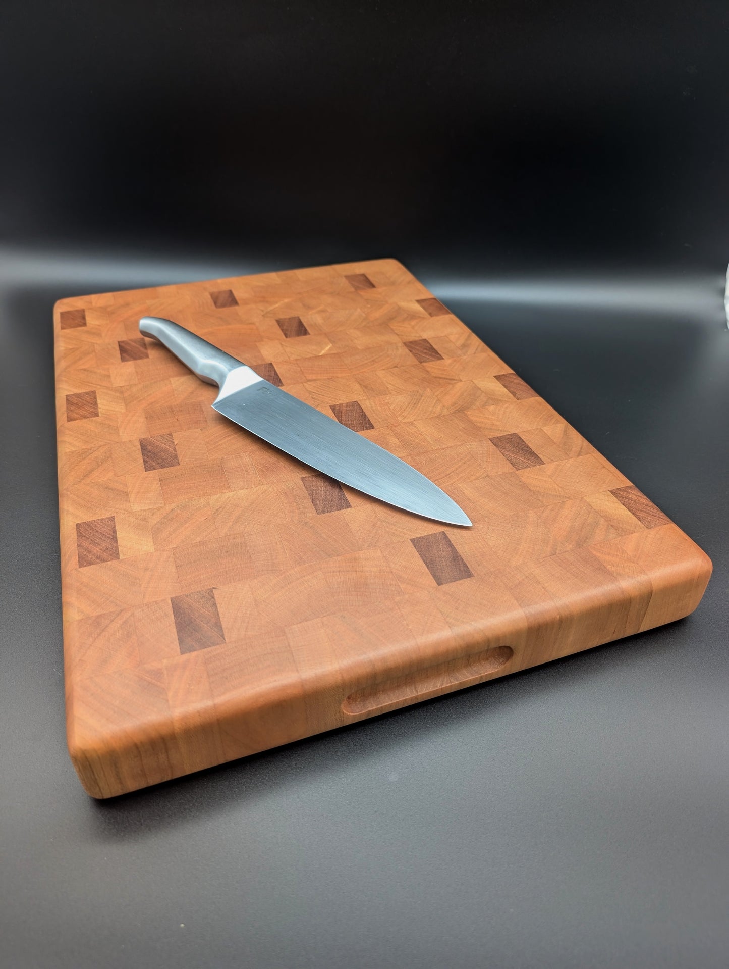 Cherry & Sapele Endgrain Chopping Board